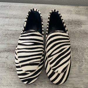 Brand New Zebra Demi Loafers